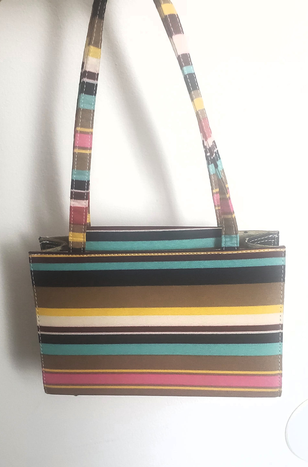 Striped Handbag